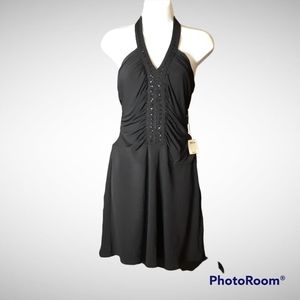 Semi-formal Dress Jessica Size 6 Black w/beading